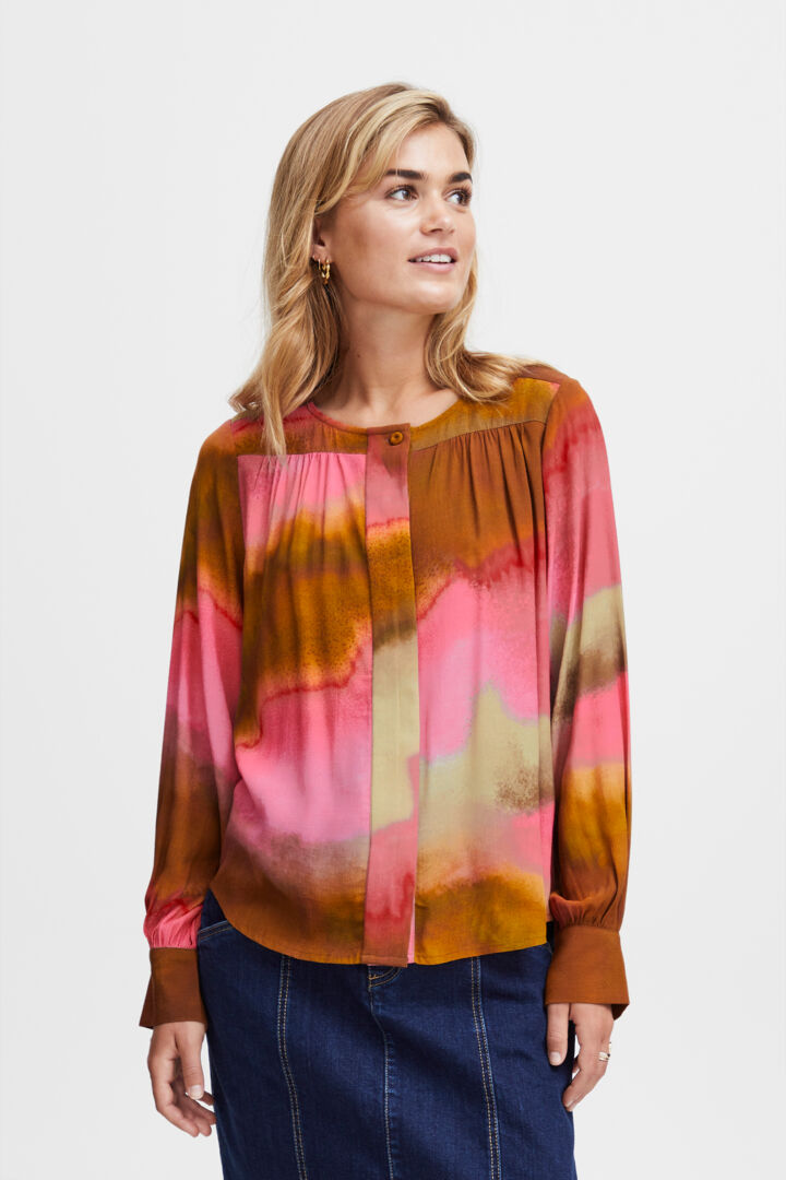 Fransa Rebekka Print Blouse