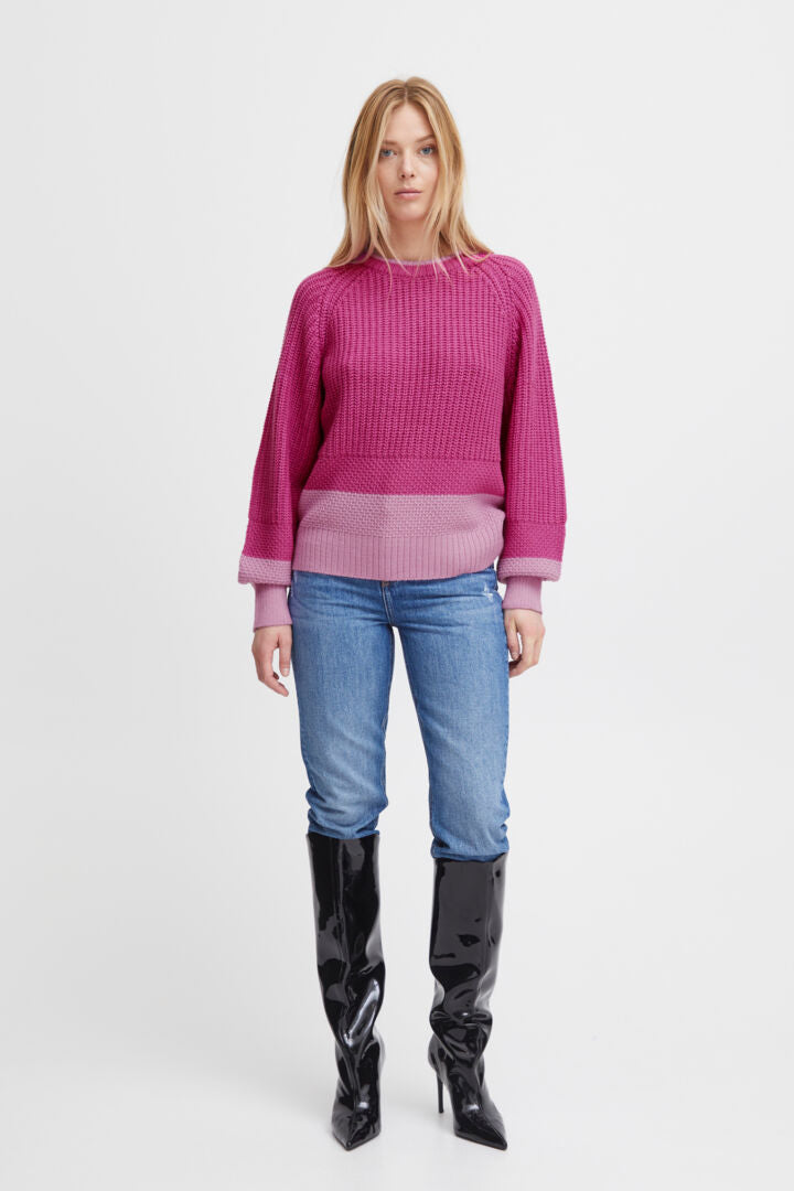 B Young Otinka Very Berry Mix Pink Jumper