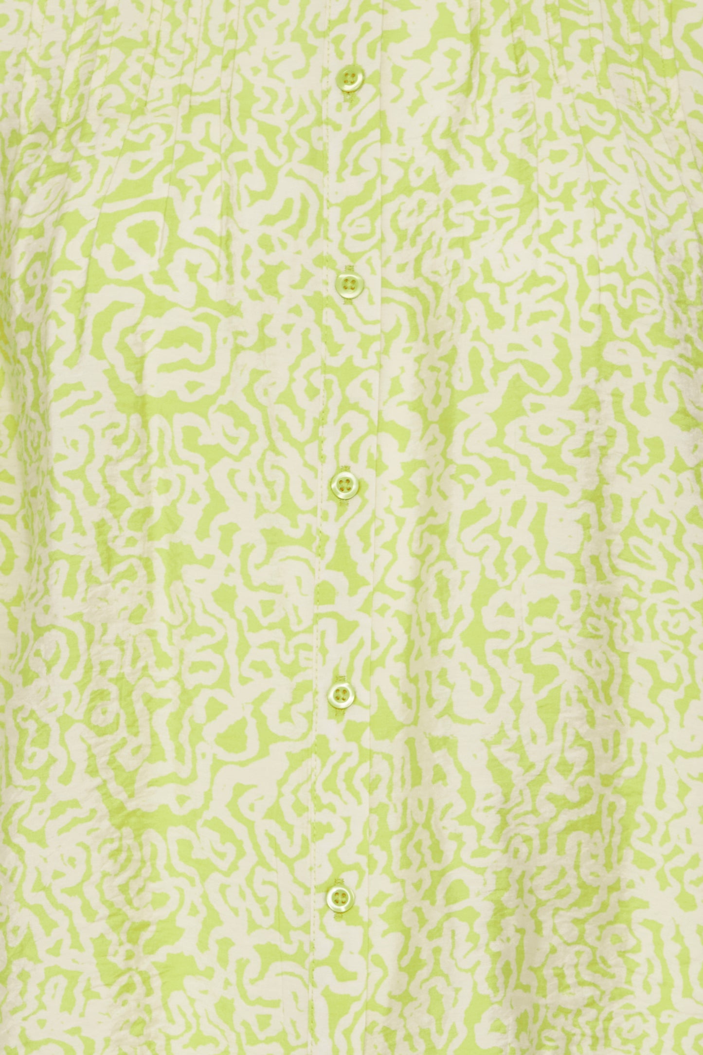 B Young Short Sleeve Lime Print Shirt
