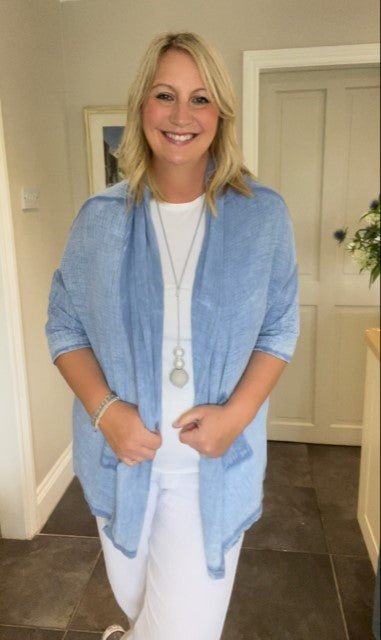 Soft Crinkle Cotton Jacket