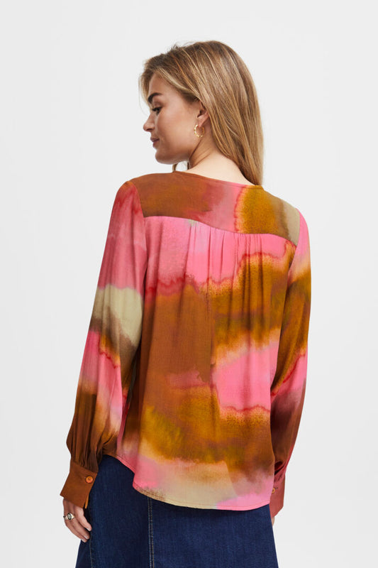 Fransa Rebekka Print Blouse