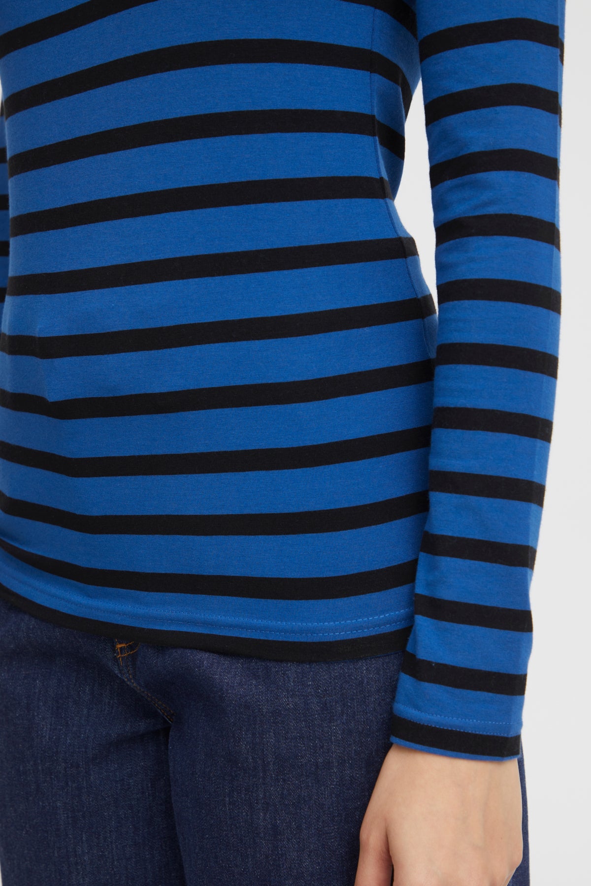 B Young Stripe Long Sleeve T-shirt