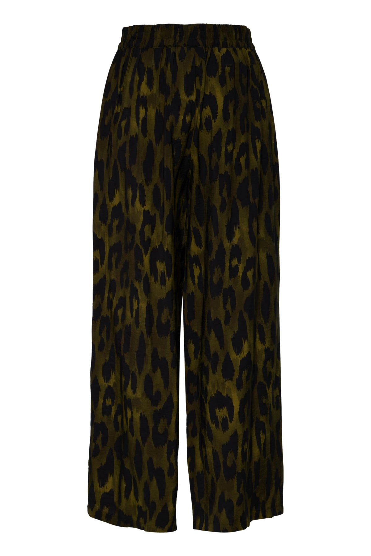 Fransa Wide Leg Animal Print Trousers