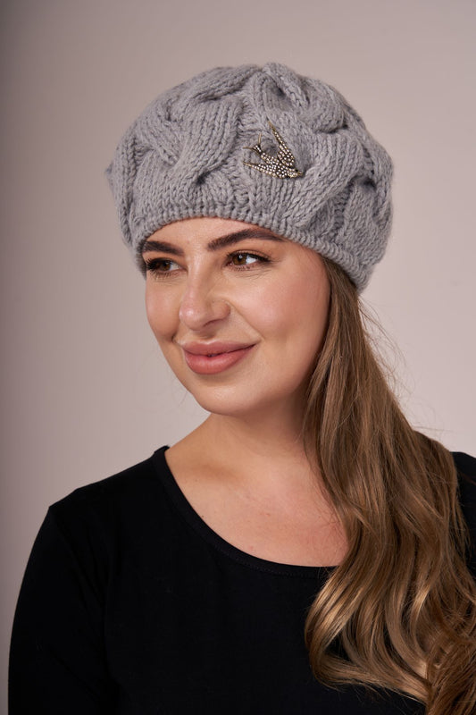 Knitted Beret Hat