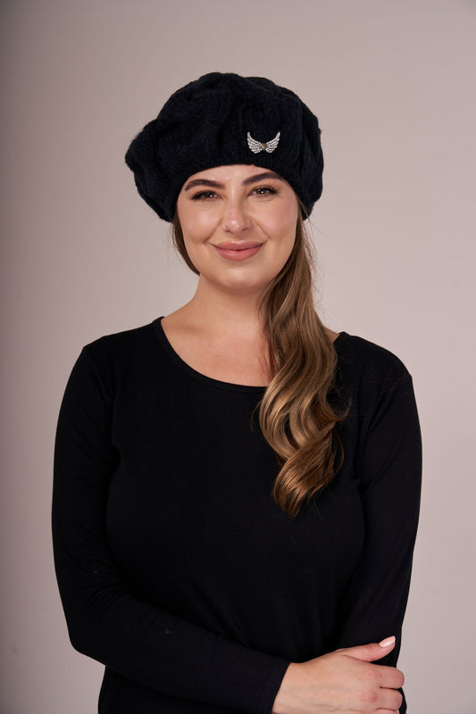 Knitted Beret Hat