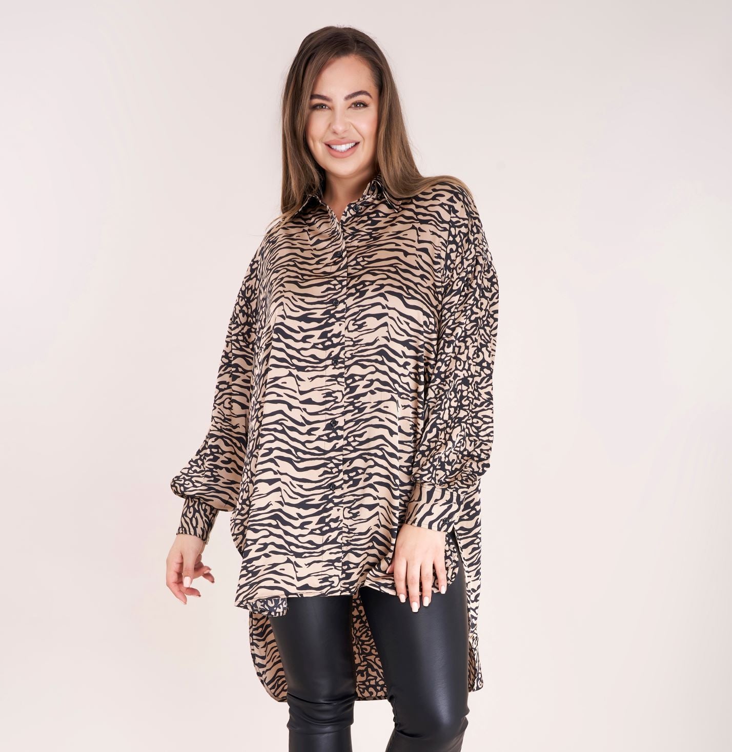 Malissa J Animal Print Shirt