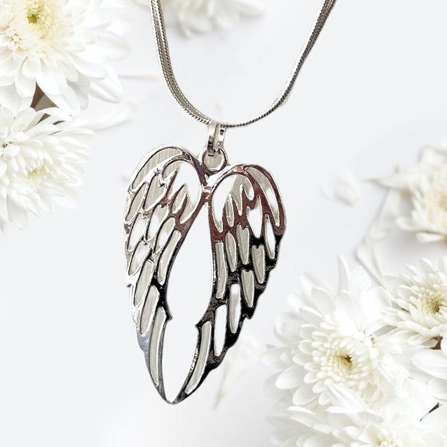 Angel Wings Long Necklace