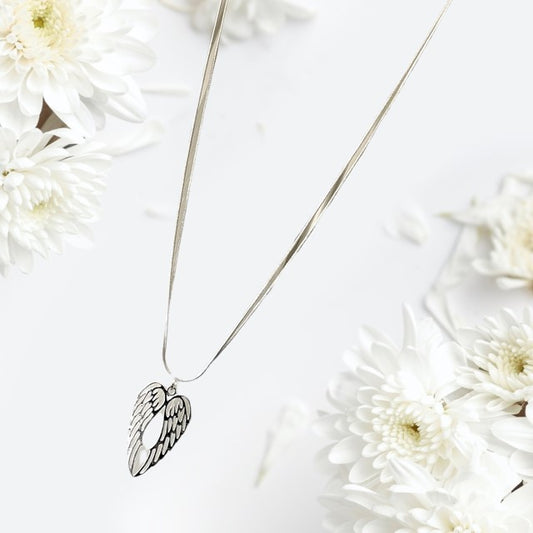 Angel Wings Long Necklace