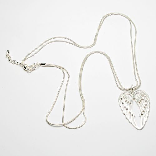 Angel Wings Long Necklace