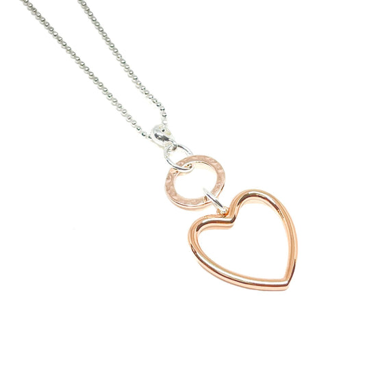 Clementine Athena Heart Necklace