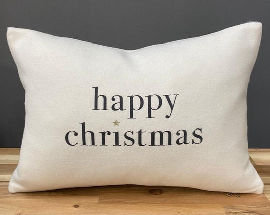 Chalk Christmas Cushion