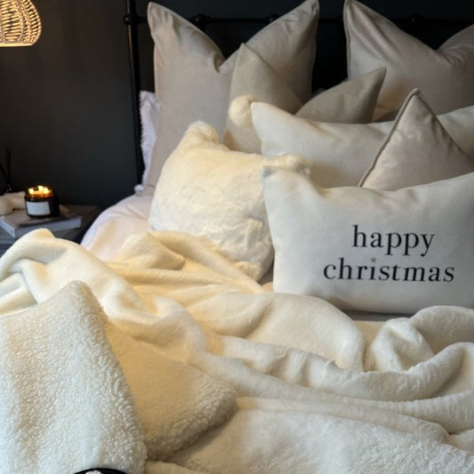 Chalk Christmas Cushion