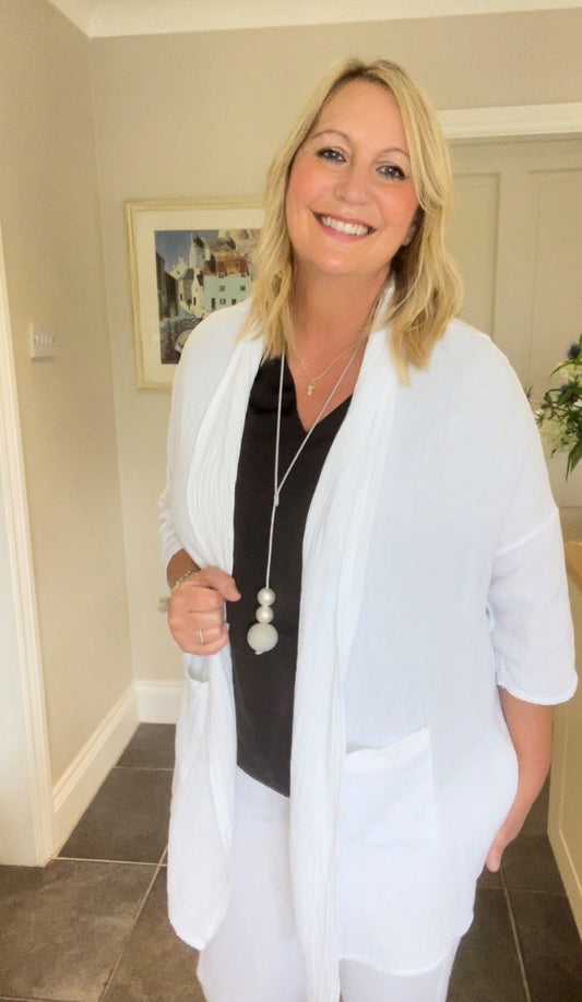 Soft Crinkle Cotton Jacket